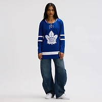 Maillot domicile des Maple Leafs de Toronto bleu pour femmes (modèle Breakaway) Fanatics