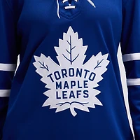 Maillot bleu Fanatics pour femme des Maple Leafs de Toronto à domicile Breakaway