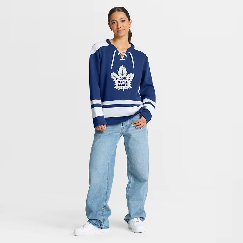 Sweat-shirt bleu Icing Fanatics pour femme des Maple Leafs de Toronto