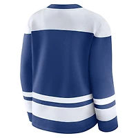 Sweat-shirt bleu Icing Fanatics pour femme des Maple Leafs de Toronto
