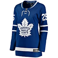 Women's Fanatics Brandon Carlo Blue Toronto Maple Leafs Home Breakaway Player Jersey