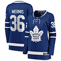 Maillot Dakota Mermis bleu pour femmes, équipe nationale des Maple Leafs de Toronto, à domicile