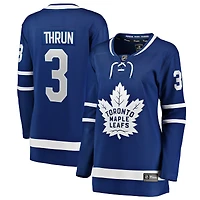 Maillot Henry Thrun bleu pour femmes Fanatics des Maple Leafs de Toronto à domicile Breakaway