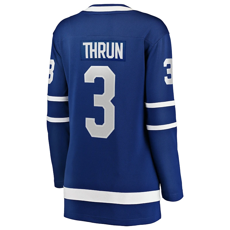 Women's Fanatics Henry Thrun Blue Toronto Maple Leafs Home Breakaway Jersey