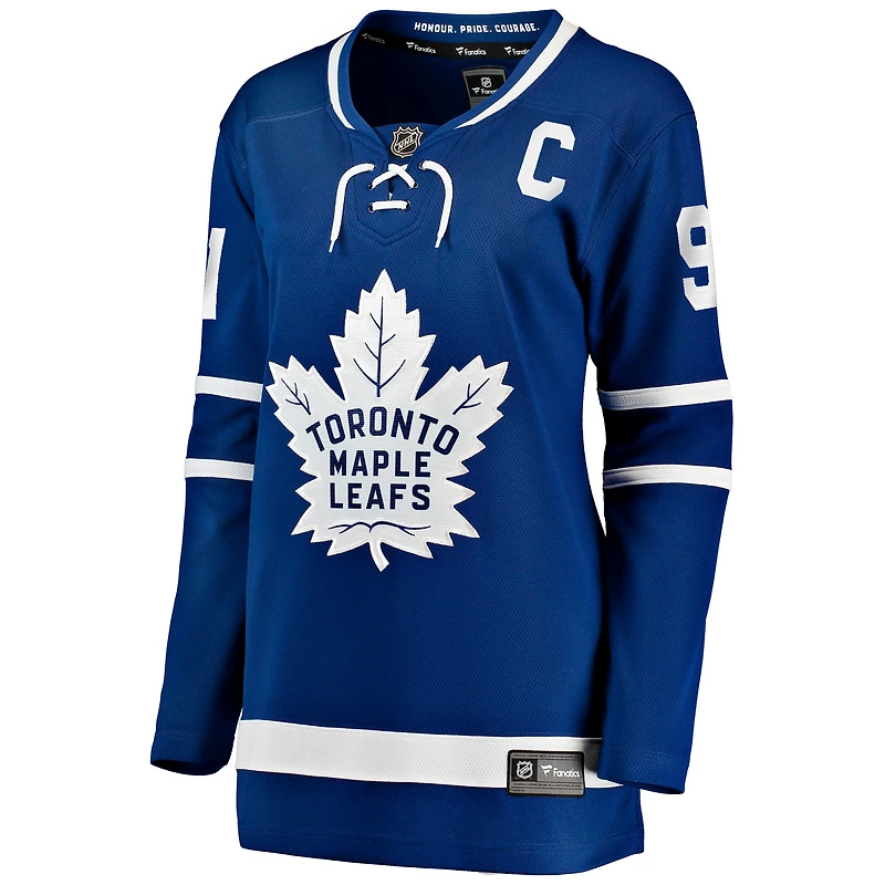 Women's Fanatics John Tavares Blue Toronto Maple Leafs Home Breakaway Player Jersey