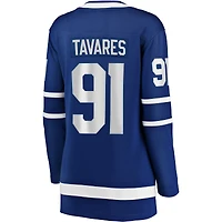 Fanatiques féminines de marque John Tavares Blue Toronto Maple Leafs Home Premier Breakaway Player - Maillot