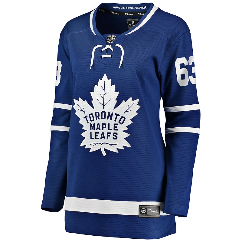 Women's Fanatics Matias Maccelli Blue Toronto Maple Leafs Home Breakaway Jersey