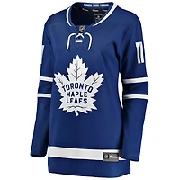 Maillot de joueur échappé à domicile Fanatics Max Domi des Maple Leafs Toronto, bleu, pour femmes