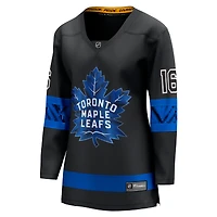 Fanatics pour femmes Mitchell Marner noir Toronto Maple Leafs Alternate Premier Breakaway Maillot de joueur réversible