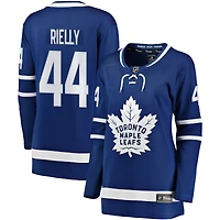 Maillot de joueuse Morgan Rielly bleu des Maple Leafs Toronto (Fanatics) pour femmes