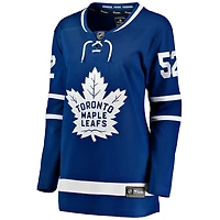 Women's Fanatics Reese Johnson Blue Toronto Maple Leafs Home Breakaway Player Jersey