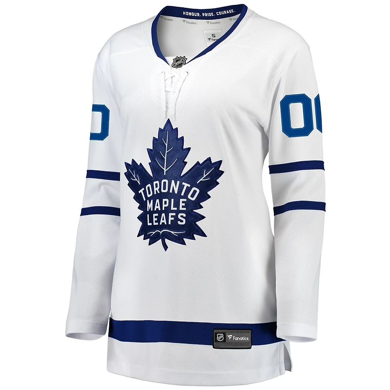 Women's Fanatics White Toronto Maple Leafs Breakaway - Custom Jersey