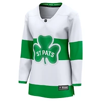 Women's Fanatics  White Toronto Maple Leafs St. Patricks Breakaway Jersey