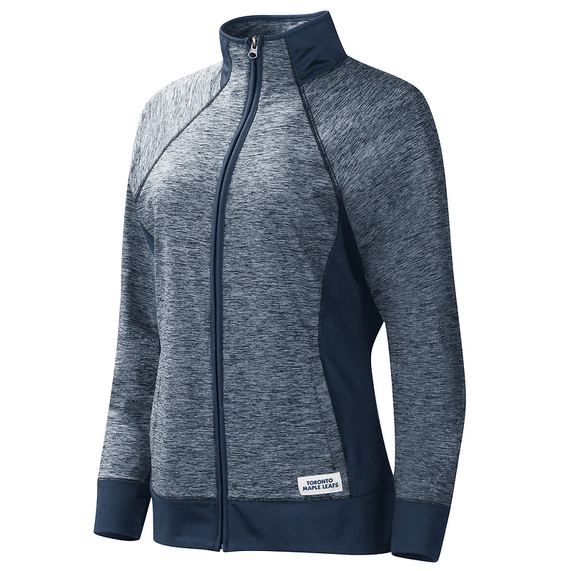 Women's G-III 4Her by Carl Banks Blue Toronto Maple Leafs Top Ranking - Full-Zip Jacket