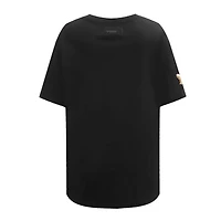 T-shirt carré Pro Standard noir des Maple Leafs de Toronto pour femmes