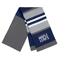 WEAR by Erin Andrews Ensemble gants et écharpe à rayures des Maple Leafs de Toronto pour femmes