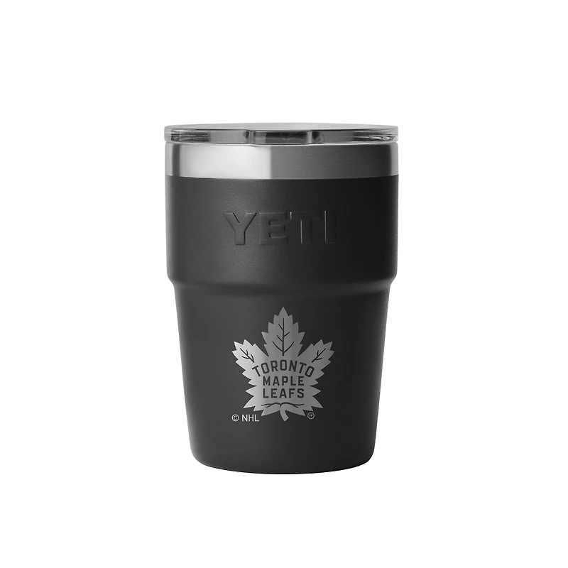 Gobelet empilable Rambler YETI des Maple Leafs de Toronto de 473 ml avec couvercle Magslider