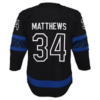 Youth Auston Matthews Black Toronto Maple Leafs Alternate Premier Player Jersey