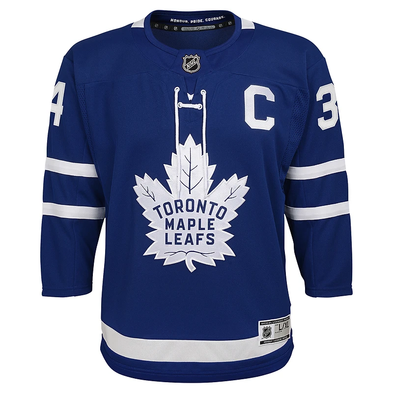 Youth Auston Matthews Blue Toronto Maple Leafs Home Premier Player Jersey