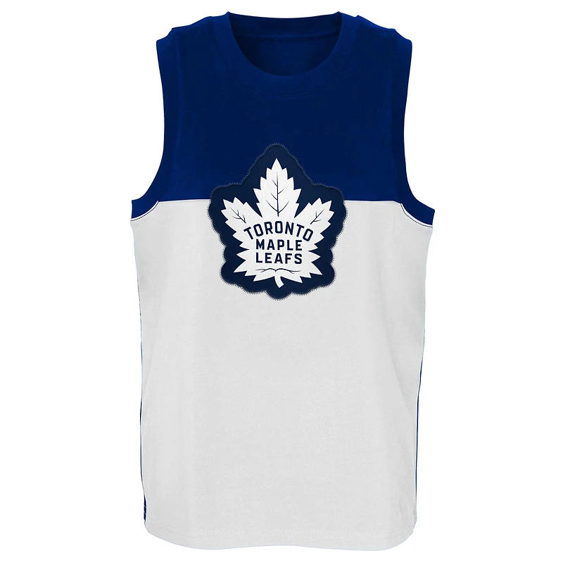 Youth Blue/White Toronto Maple Leafs Revitalize - Tank Top