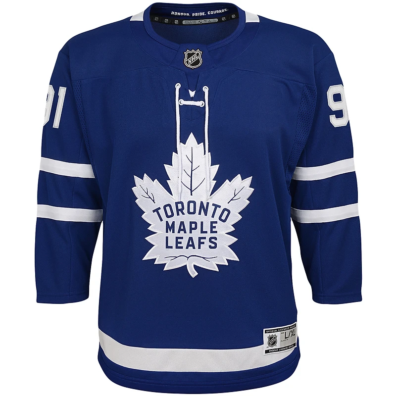 Junior John Tavares Blue Toronto Maple Leafs Joueur principal à domicile - Maillot