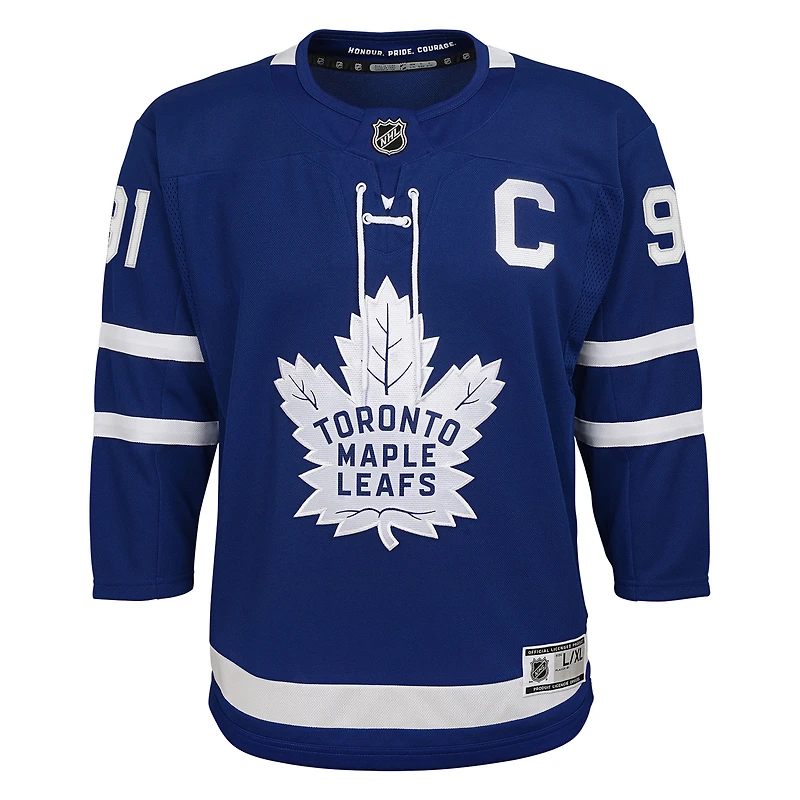 Youth John Tavares Blue Toronto Maple Leafs Home Premier Player - Jersey