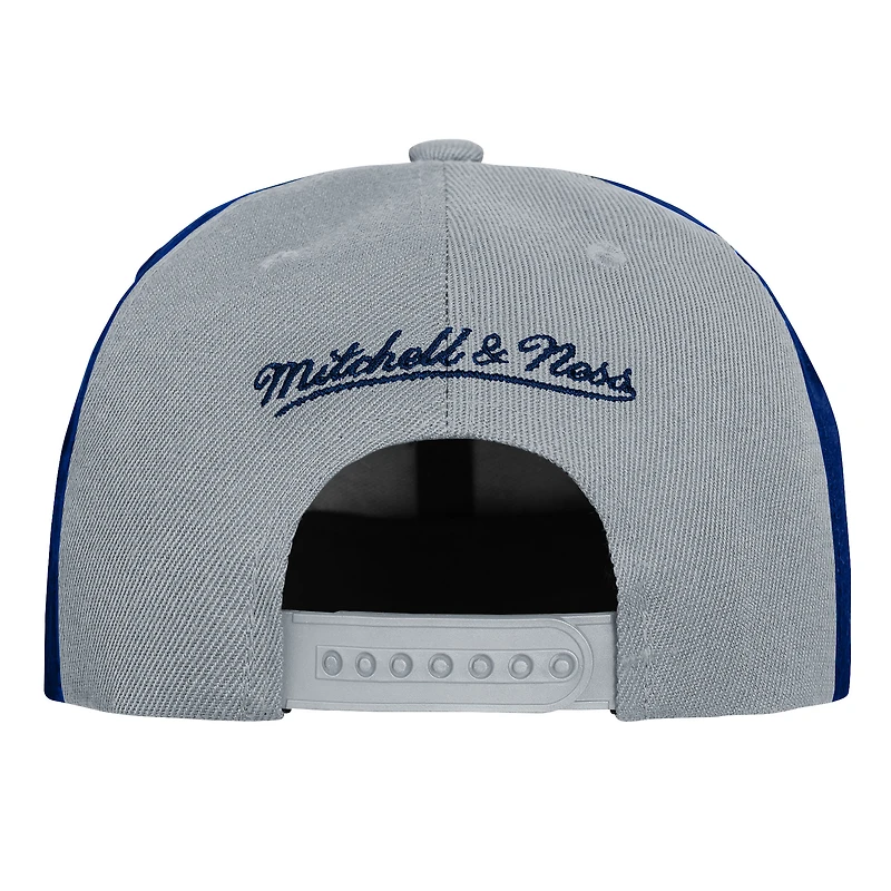 Casquette snapback Mitchell & Ness bleu marine pour enfant, mascotte des Maple Leafs de Toronto