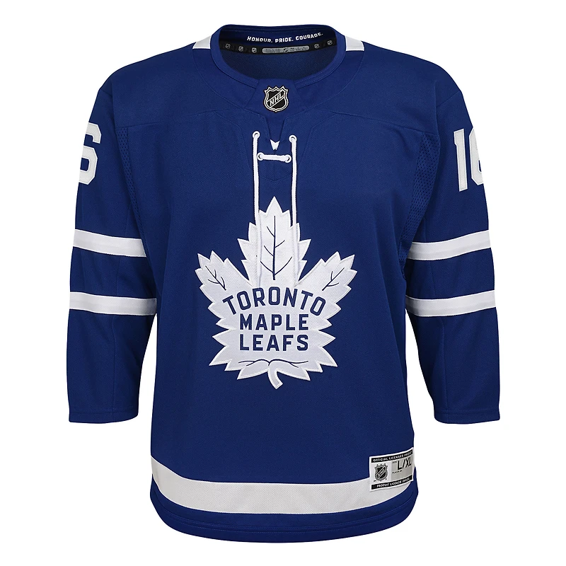 Jeune Mitchell Marner Blue Toronto Maple Leafs Home Premier Player - Maillot