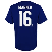 Jeune Mitchell Marner Blue Toronto Maple Leafs Nom et numéro du joueur - T-shirt