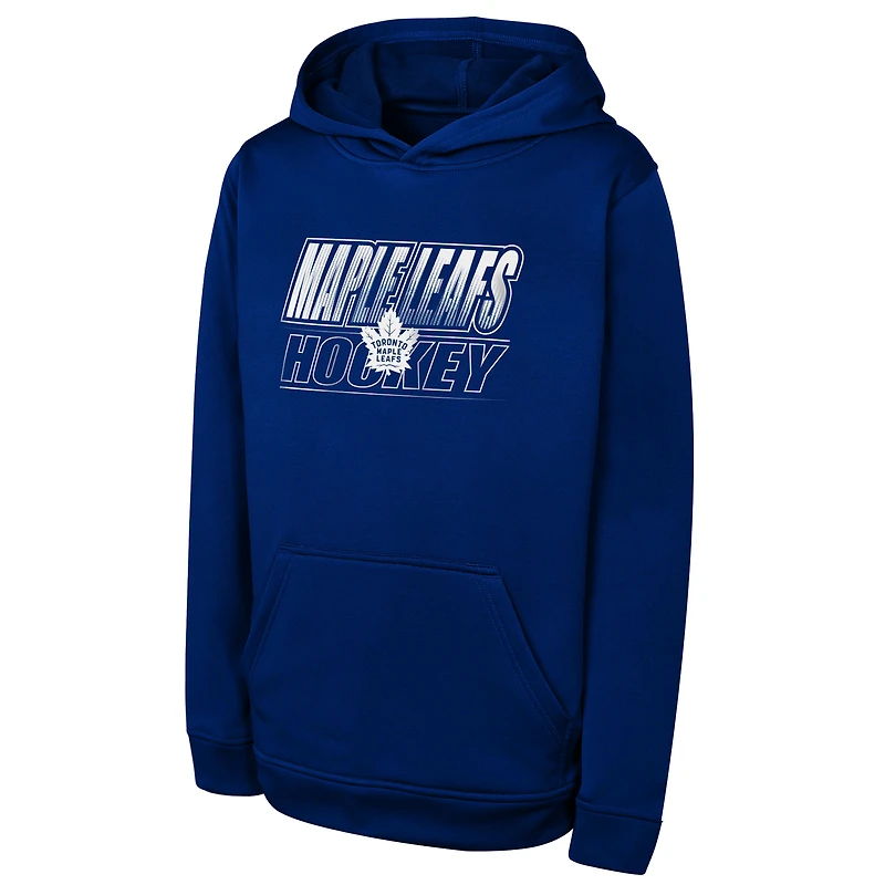 Youth Outerstuff  Blue Toronto Maple Leafs Extra Point Hoodie