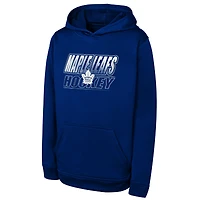 Youth Outerstuff  Blue Toronto Maple Leafs Extra Point Hoodie
