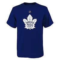 Youth Outerstuff Blue Toronto Maple Leafs Primary Logo T-Shirt