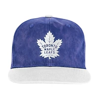 Casquette ajustable True Retro bleue des Maple Leafs de Toronto pour jeunes Outerstuff