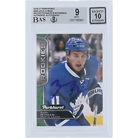 V106832 Leafs Zach Hyman Toronto Maple Leafs Autographié 2016-17 Upper Deck Parkhurst #363 Beckett Fanatics Witnessed Authentifié 9/10 Carte recrue 11 Zach Hyman AUT UPD CARTES À ÉCHANGER 45646 AUTTRC CA01HK4483 #8
