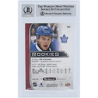 V106832 Leafs Zach Hyman Toronto Maple Leafs Autographié 2016-17 Upper Deck Parkhurst Rouge #363 Beckett Fanatics Witnessed Authentifié 9/10 Carte Recrue 11 Zach Hyman AUT UPD CARTES À ÉCHANGER 45646 AUTTRC CA01HK4482 #7