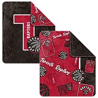 Couverture tissée Dream Weave des Toronto Raptors 50" x 60"