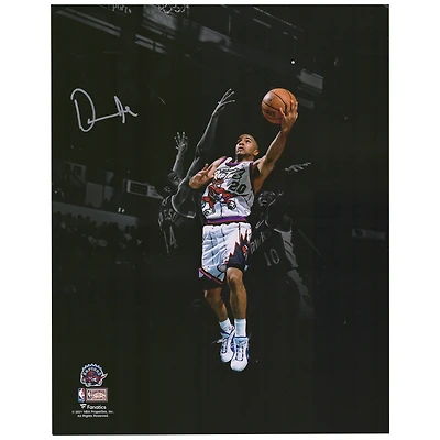 Damon Stoudamire Toronto Raptors Autographed 11" x 14" Spotlight Lay Up Photograph