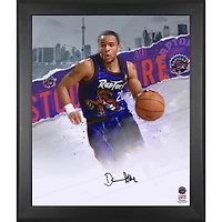 Photographie encadrée autographiée de 20'' x 24'' de Damon Stoudamire, Toronto Raptors