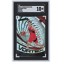 Gradey Dick Toronto Raptors 2022-23 Panini Revolution Fractal #5 SGC Authenticated 10 Rookie Card