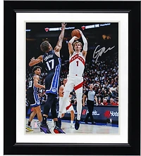 Gradey Dick Toronto Raptors Autographed 8" x 10" Jump Shot vs. Kings Photograph