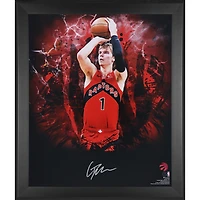 Photographie encadrée autographiée de 20" x 24" de Gradey Dick des Toronto Raptors