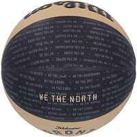 Ballon de basket-ball Wilson 2023/24 City Edition autographié par Gradey Dick Toronto Raptors