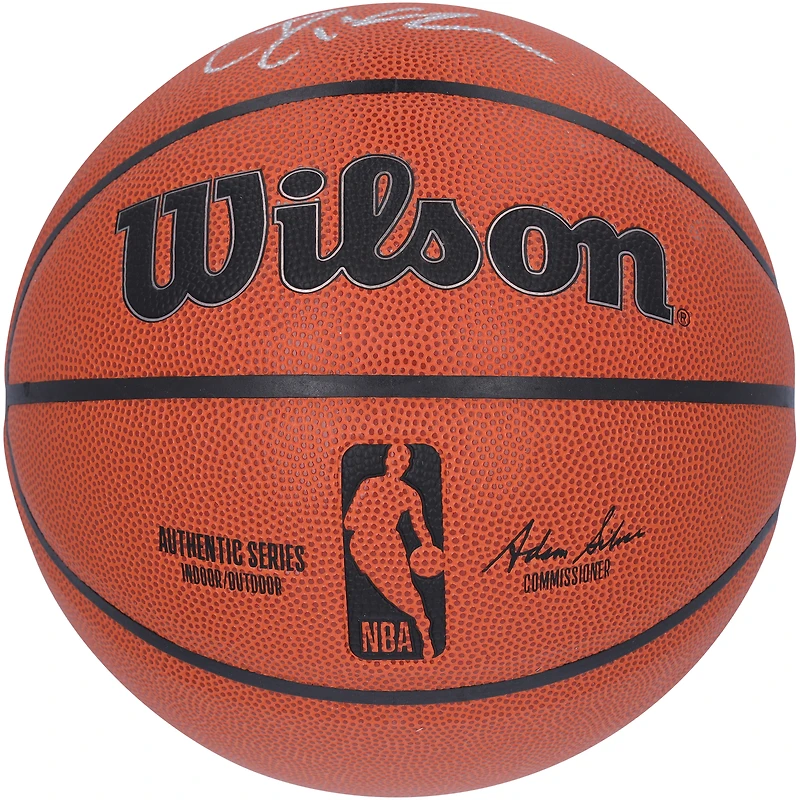 Gradey Dick Toronto Raptors Autographed Wilson Authentic Series Indoor/Outdoor Basketball