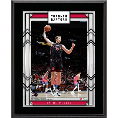 Jakob Poeltl Toronto Raptors 10.5" x 13" Sublimated Player Plaque