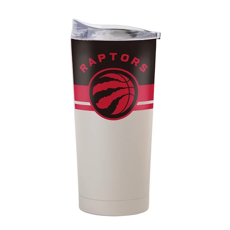 Gobelet isotherme Logo Brands Toronto Raptors Horizon de 59 cl (20 oz) avec revêtement en poudre