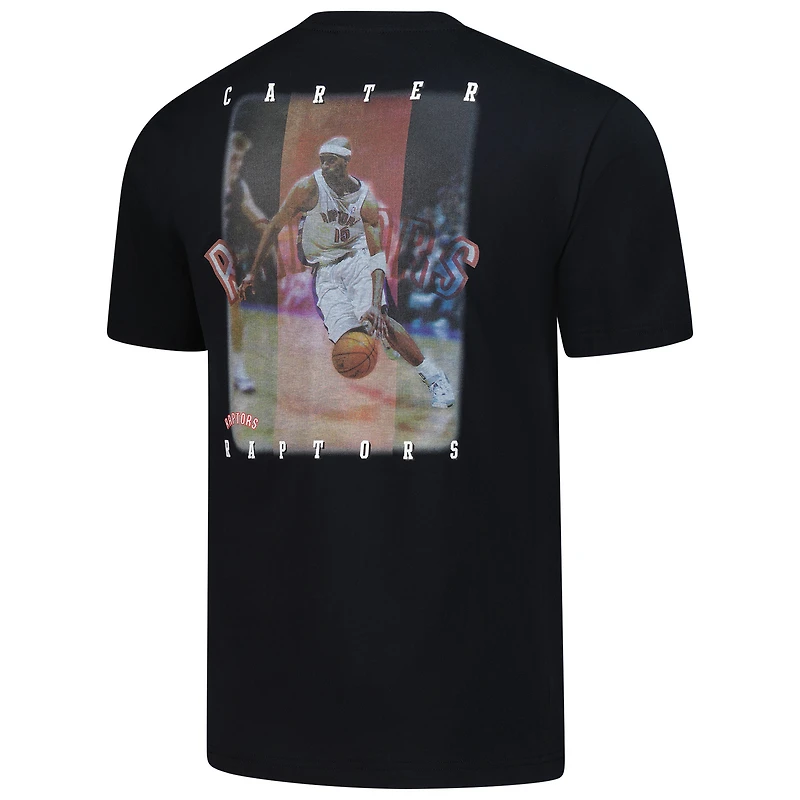T-shirt Mitchell & Ness Vince Carter noir Toronto Raptors Hardwood Classics NBA Legends pour homme