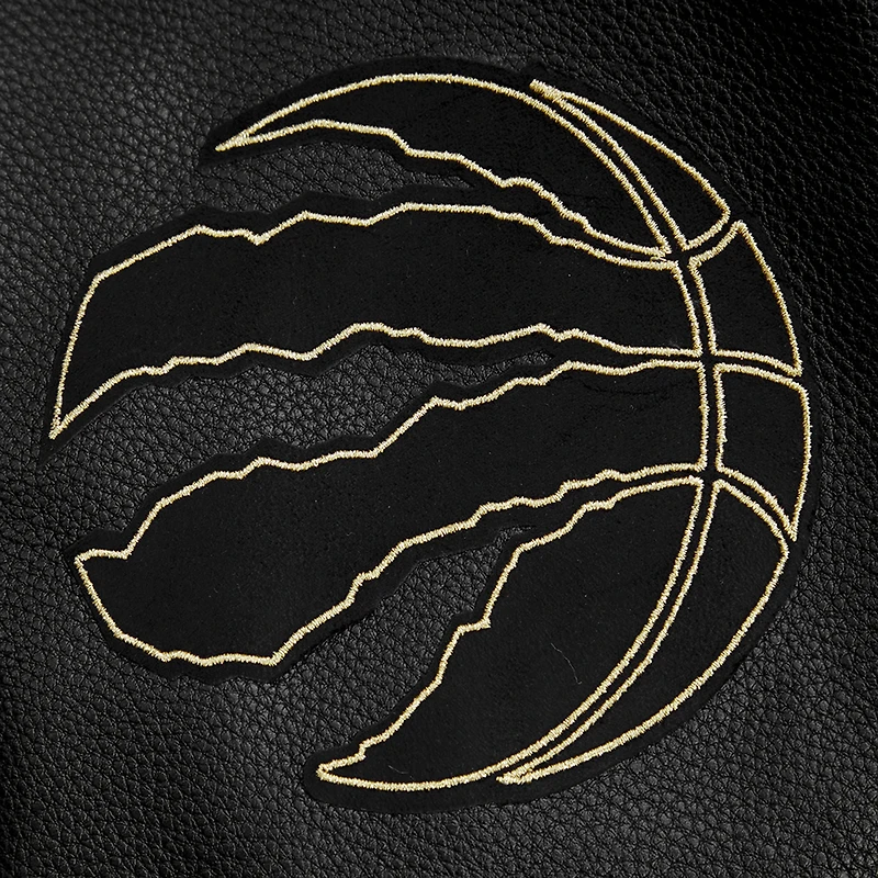 Veste universitaire entièrement zippée Pro Standard noire Toronto Raptors pour homme