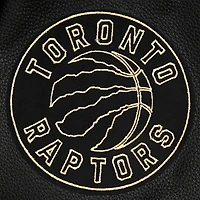 Veste universitaire entièrement zippée Pro Standard noire Toronto Raptors pour homme