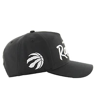 Casquette ajustable Attitude Hitch '47 noire pour homme des Toronto Raptors