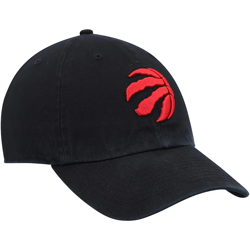 Casquette ajustable pour homme '47 Toronto Raptors Core Logo Clean Up noire